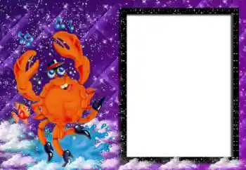 Nuotraukų efektas iš kategorijos Zodiako ženklai № 162131. Užrašas ant rėmelio: Vėžys