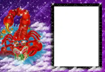 Nuotraukų efektas iš kategorijos Zodiako ženklai № 162133. Užrašas ant rėmelio: Skorpionas