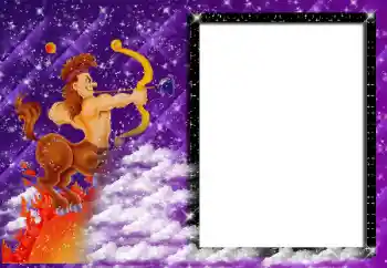 Nuotraukų efektas iš kategorijos Zodiako ženklai № 162134. Užrašas ant rėmelio: Šaulys